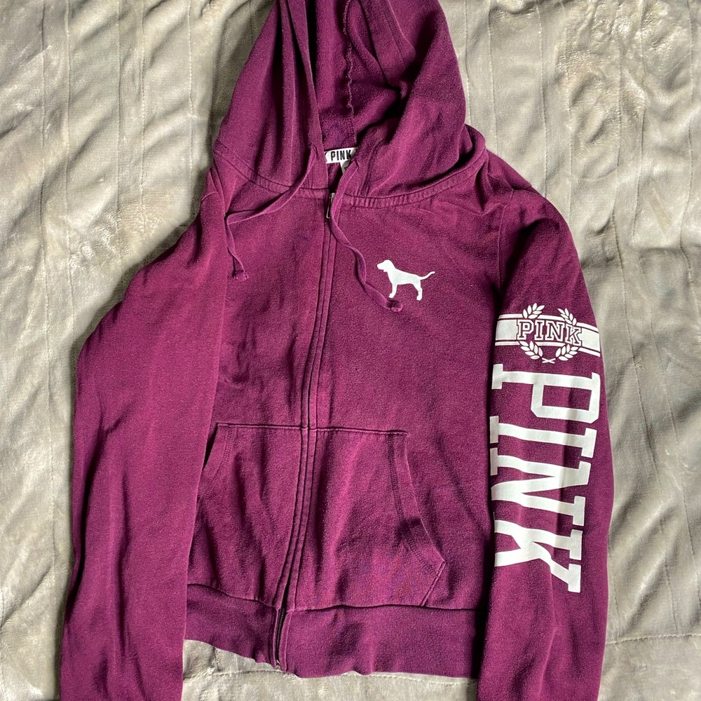 PINK (brand) full zip hoodie
